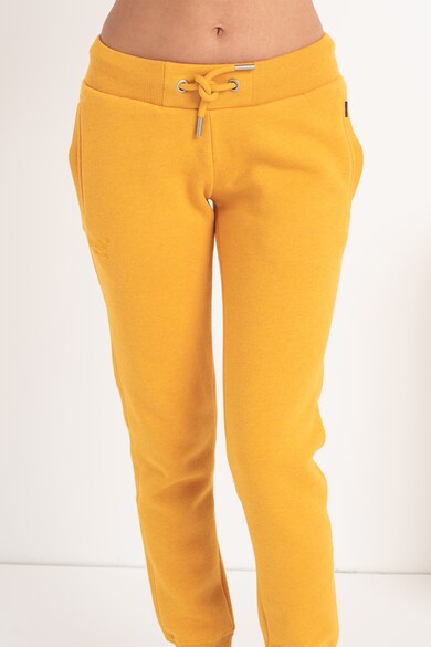 SUPERDRY Pantaloni sport cu croiala conica si buzunare laterale Vintage Femei