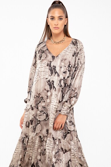 NISSA Rochie midi cu animal print Femei