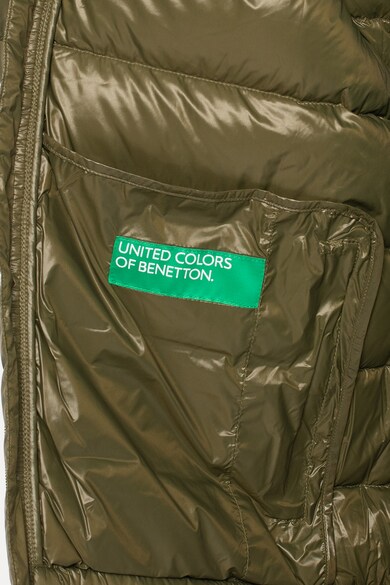 United Colors of Benetton Олекотено капитонирано зимно яке с лека вата Мъже