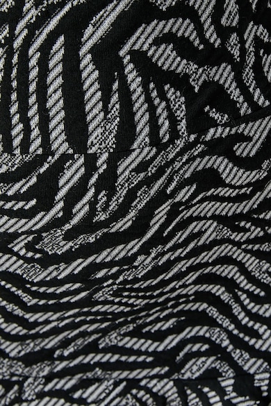 KOTON Zebramintás szoknya fodros alsó szegéllyel női