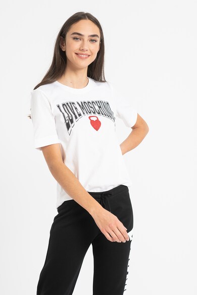 Love Moschino Tricou cu imprimeu logo Femei