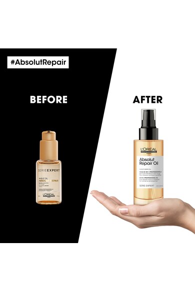 L'Oreal Professionnel L'Oréal Professionnel Serie Expert ABSOLUT REPAIR ajándék szett sérült haj ápoláshoz: sampon, 300 ml + maszk, 250 ml + leave-in olaj, 90 ml férfi