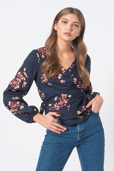 Vero Moda Bluza petrecuta cu imprimeu Misa Femei