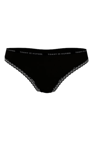 Tommy Hilfiger Csipkeszegélyes tanga szett - 3 db női