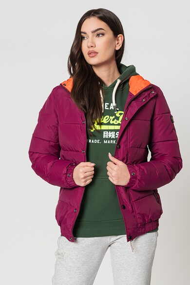 SUPERDRY Geaca cu vatelina si aspect matlasat Sourcer Retro Femei