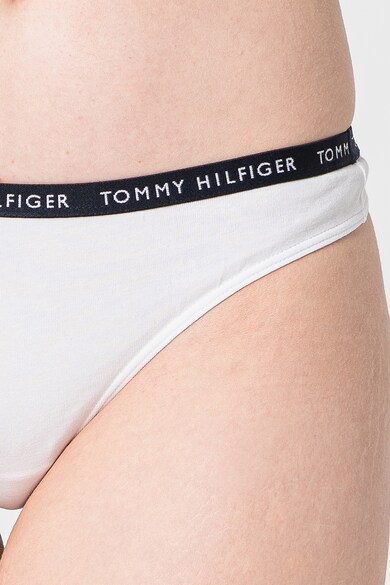 Tommy Hilfiger Танга с лого на талията - 3 чифта Жени