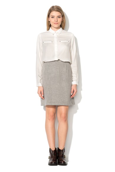 Zee Lane Gray A-line Skirt Жени