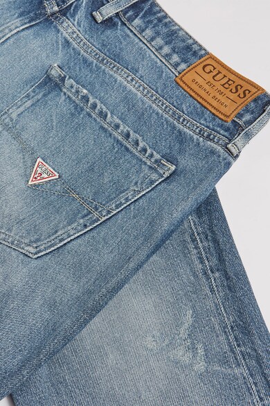 GUESS JEANS Blugi cu aspect decolorat Barbati