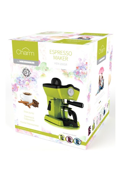 Heinner Espressor manual  Charm HEM-200, 800W, 250ml, 3.5 bar Femei