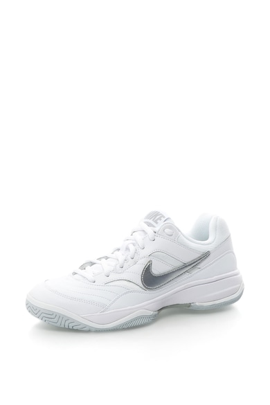 Nike Pantofi sport cu insertii de piele pentru tenis Court Lite Femei