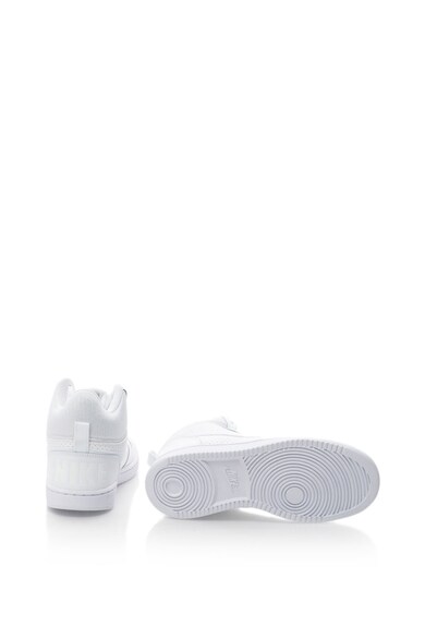 Nike Pantofi sport mid-high de piele cu detalii perforate Nike Court Borough Femei