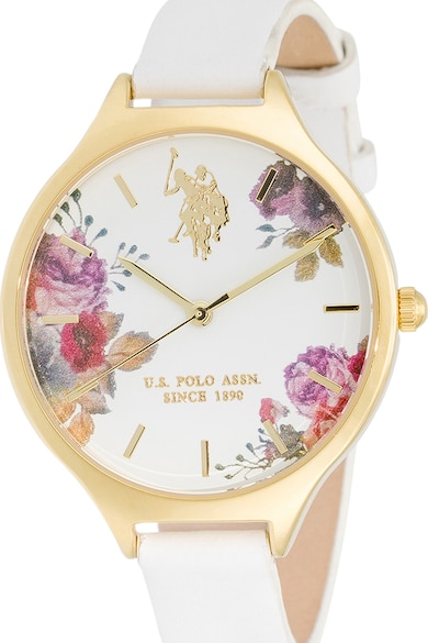 U.S. Polo Assn. Иноксов часовник и регулируема гривна Жени