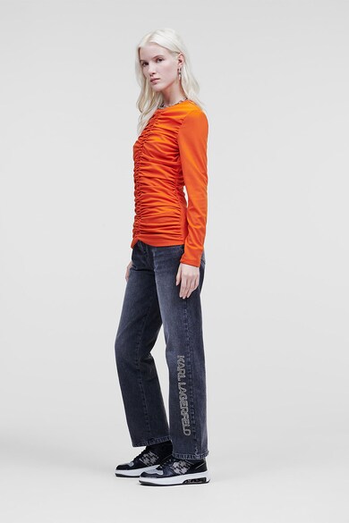 Karl Lagerfeld Блуза с набран дизайн Жени