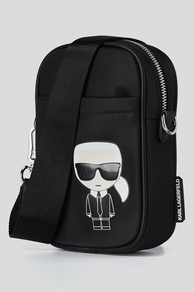 Karl Lagerfeld Geanta crossbody cu imprimeu logo Ikonik Femei