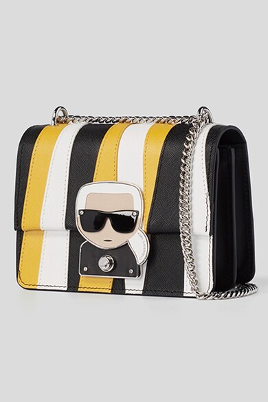 Karl Lagerfeld K/Ikonik colorblock dizájnos válltáska logórátéttel női