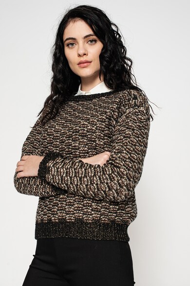 Caractere Pulover tricotat din amestec de lana Femei