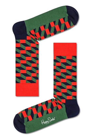 Happy Socks Дълги чорапи с принт, 4 чифта Мъже