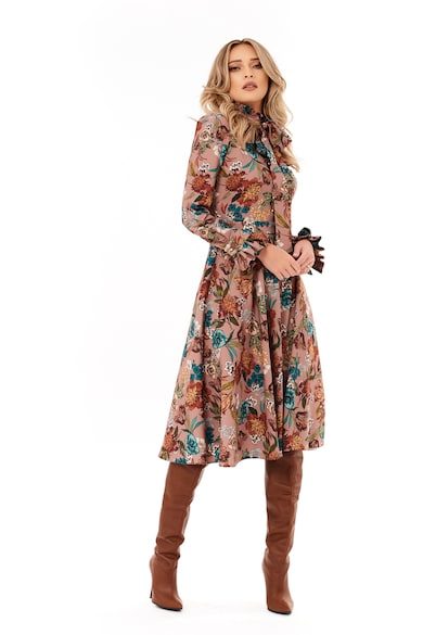 MIYU Rochie midi cu model floral Femei