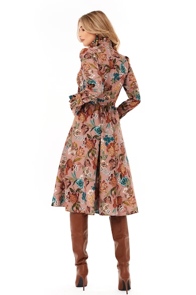 MIYU Rochie midi cu model floral Femei