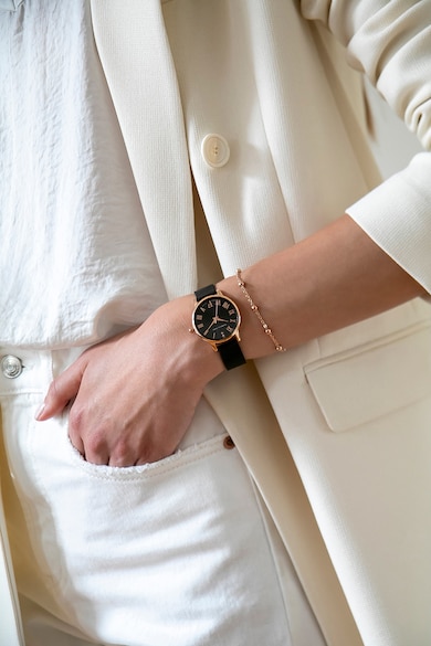 Isabella Ford Иноксов часовник с два диаманта Жени