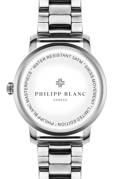 Philipp Blanc Ceas quartz cu bratara din otel inoxidabil Barbati