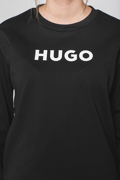 HUGO Bluza de trening cu imprimeu logo Femei