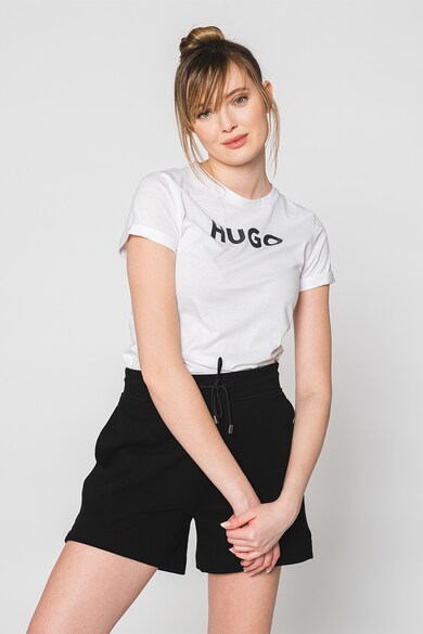 HUGO Tricou cu logo Femei