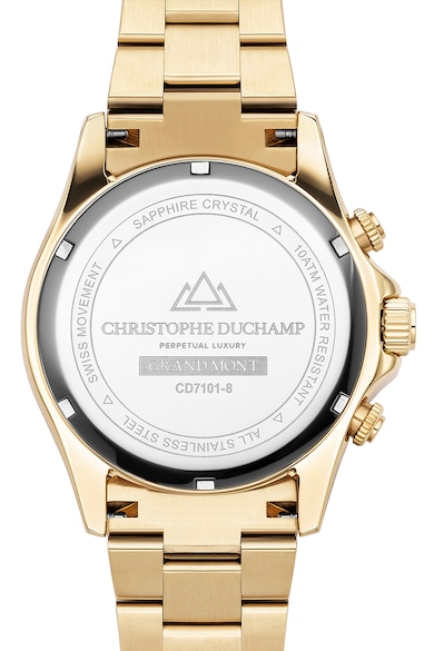 Christophe Duchamp Иноксов часовник с хронограф Мъже