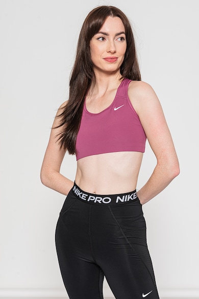 Nike Фитнес сутиен Swoosh със средна поддръжка Жени