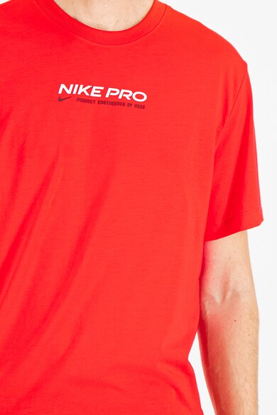 Nike Фитнес тениска с лого и Dri Fit Мъже