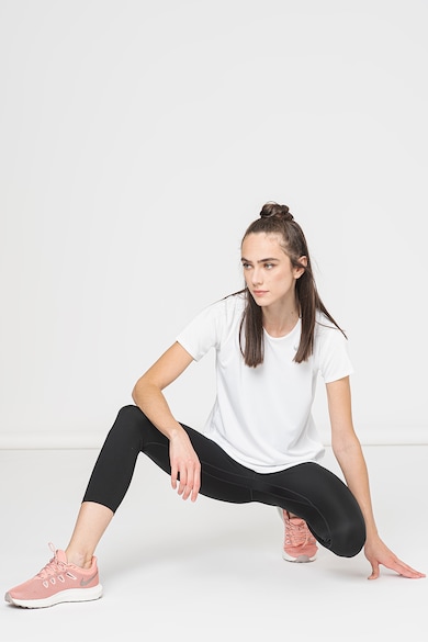 Nike Dri Fit capri sportleggings rejtett zsebbel női