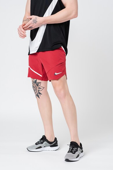 Nike Pantaloni scurti cu tehnologie Dri-Fit si buzunare pentru tenis Court Slam Barbati