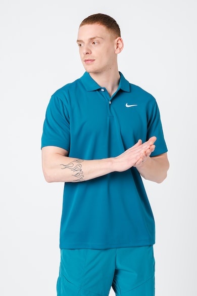 Nike Tricou polo cu tehnologie Dri-Fit si imprimeu logo pentru tenis Barbati