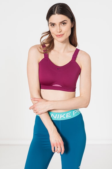 Nike Спортно бюстие Alpha с Dri-FIT и лого Жени