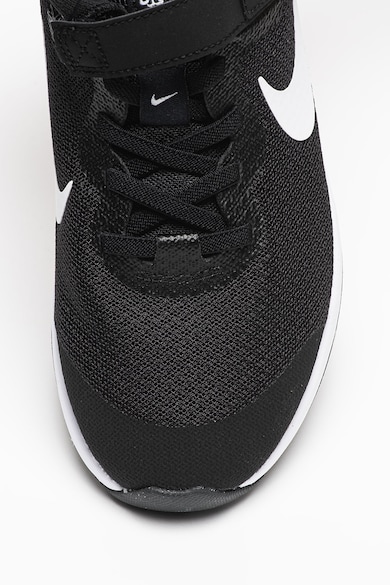 Nike Revolution 6 Flyease hálós sneaker kontrasztos logóval Fiú