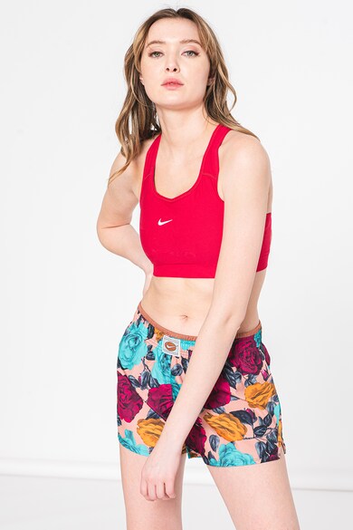 Nike Тренировъчно бюстие Swoosh с изрязан гръб Жени