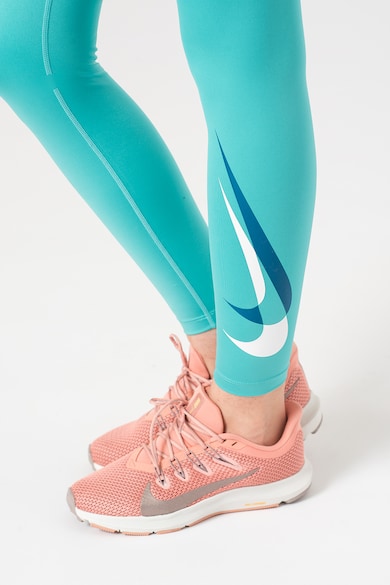 Nike Swoosh Dri Fit crop futóleggings női