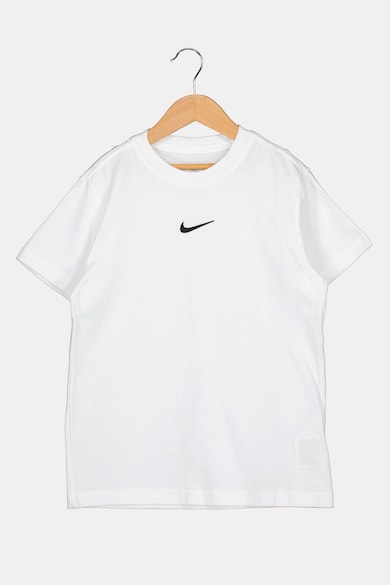 Nike Тениска Essentials с овално деколте и лого Момичета