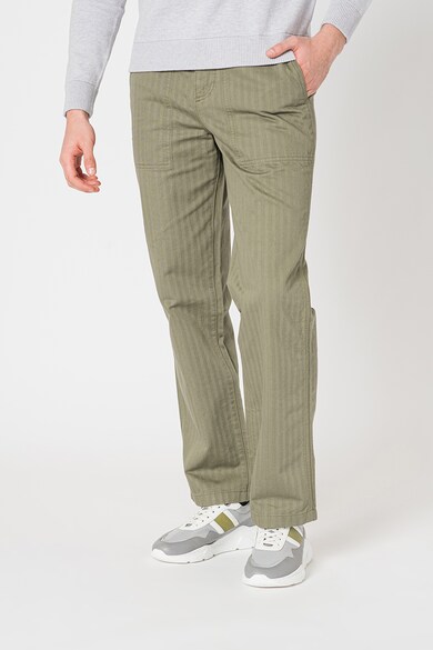 Lacoste Pantaloni de bumbac cu model in dungi Barbati