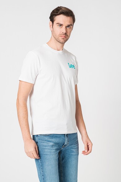 Lee Тениска с овално деколте и лого Мъже