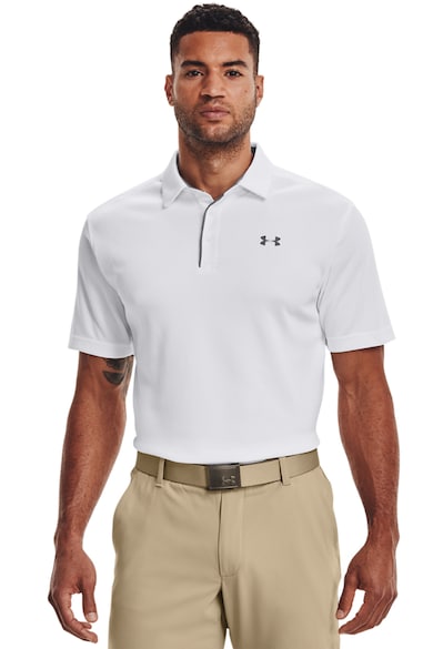 Under Armour Тениска за голф с яка и лого Мъже