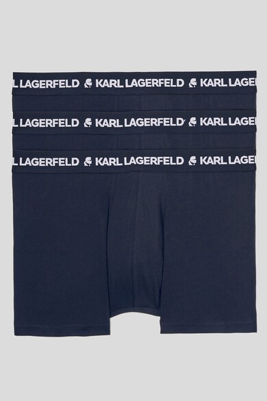 Karl Lagerfeld Set de boxeri din amestec de bumbac organic - 3 perechi Barbati