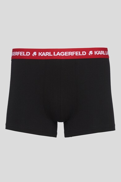 Karl Lagerfeld Set de boxeri din amestec de bumbac organic cu talie elastica - 3 perechi Barbati