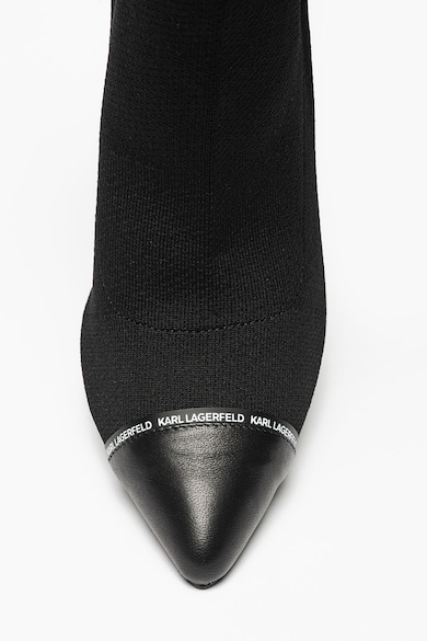 Karl Lagerfeld Боти Pandara тип чорап с лого Жени