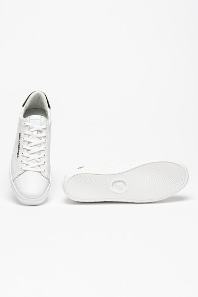 Karl Lagerfeld Pantofi sport de piele cu aplicatie logo metalica Kupsole III Barbati