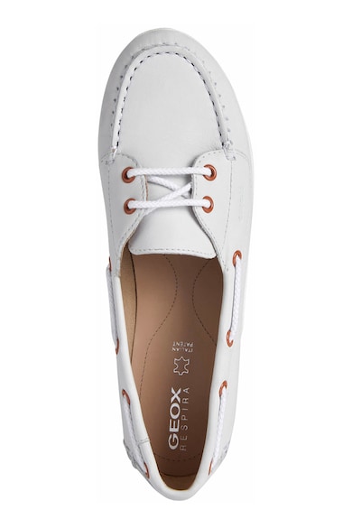 Geox Pantofi loafer de piele cu detalii contrastante Femei