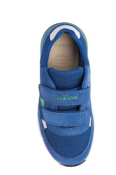 Geox Спортни обувки с велкро и велур Момчета