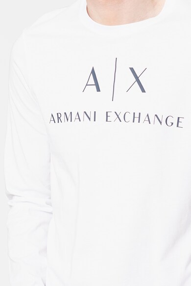 ARMANI EXCHANGE Вталена памучна блуза Мъже