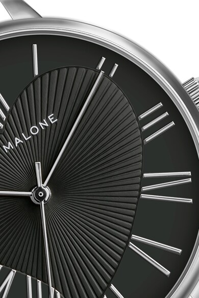 Marc Malone Иноксов часовник с кожена каишка Жени