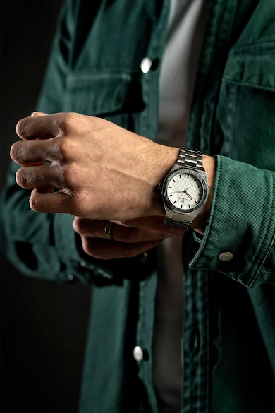 Paul McNeal Кварцов часовник с метална верижка Мъже
